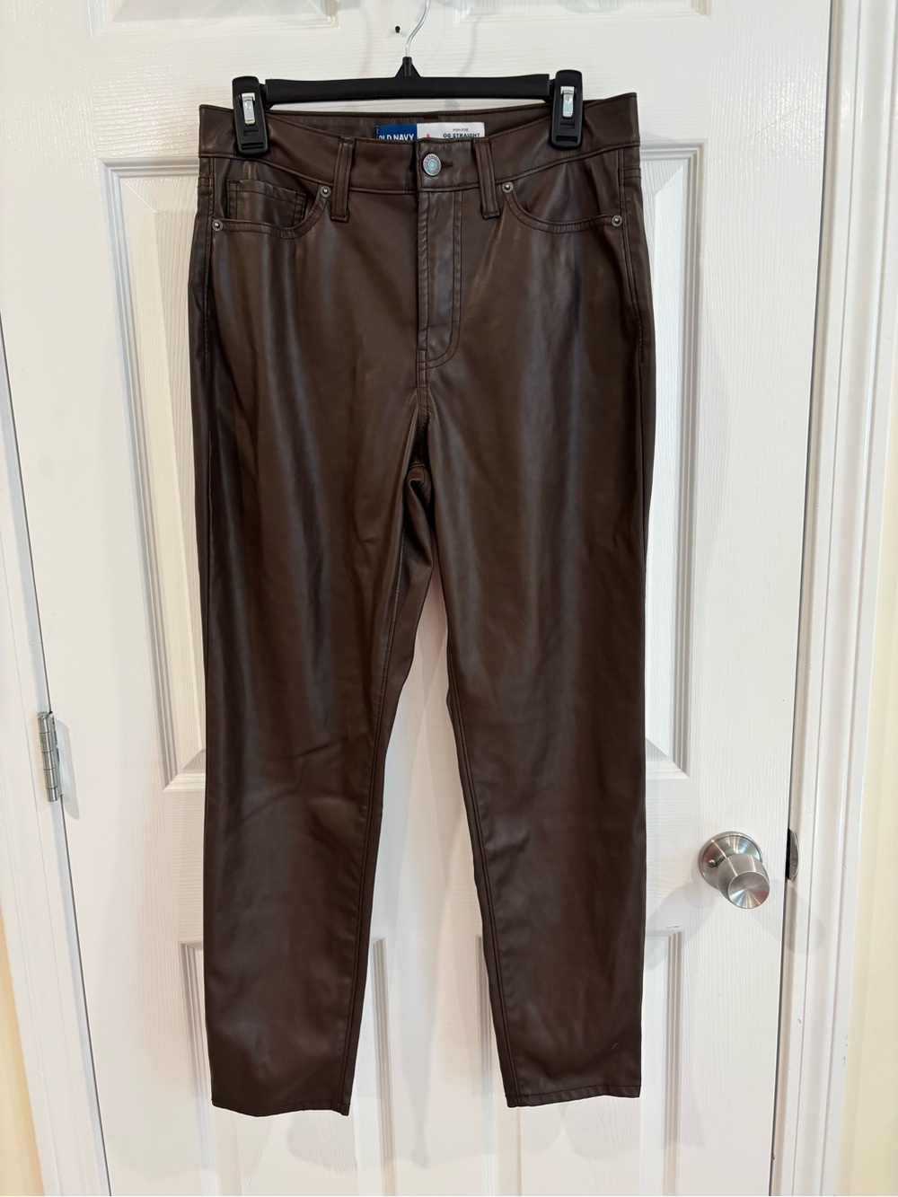 Old Navy Faux Leather Pants 6